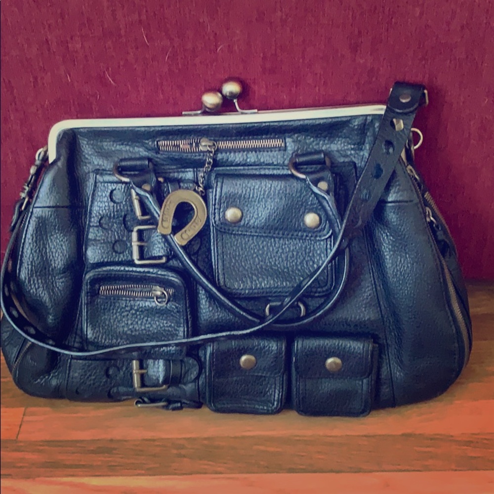 Black Western Theme Betsy Johnson Bag